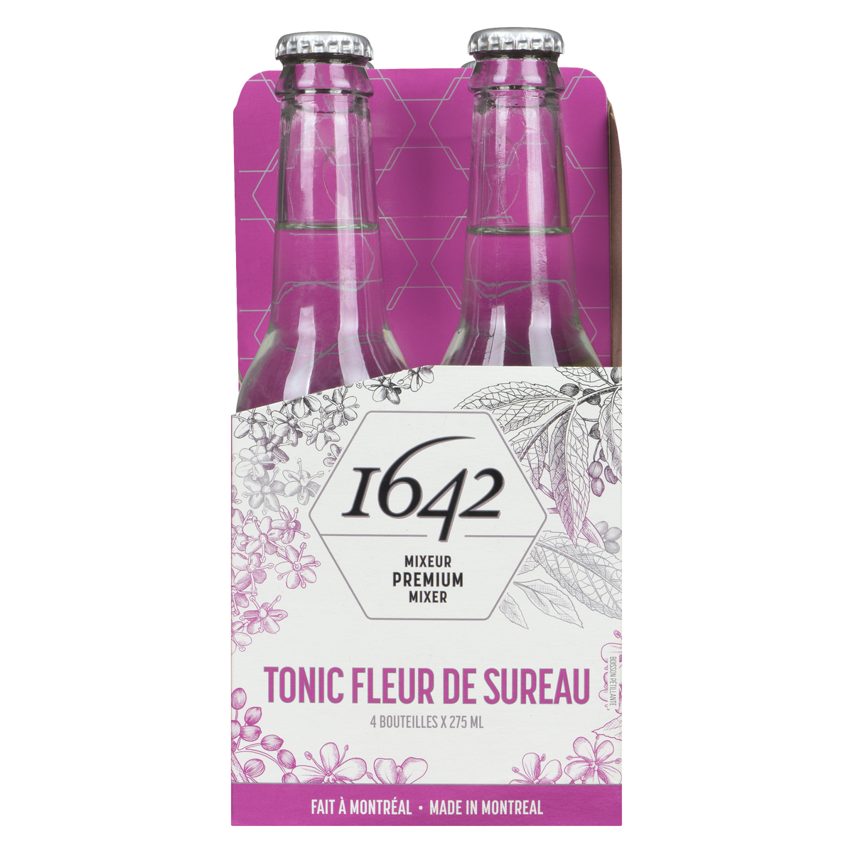 Tonic Fleur de sureau - 1642 Tonics et Mixeurs