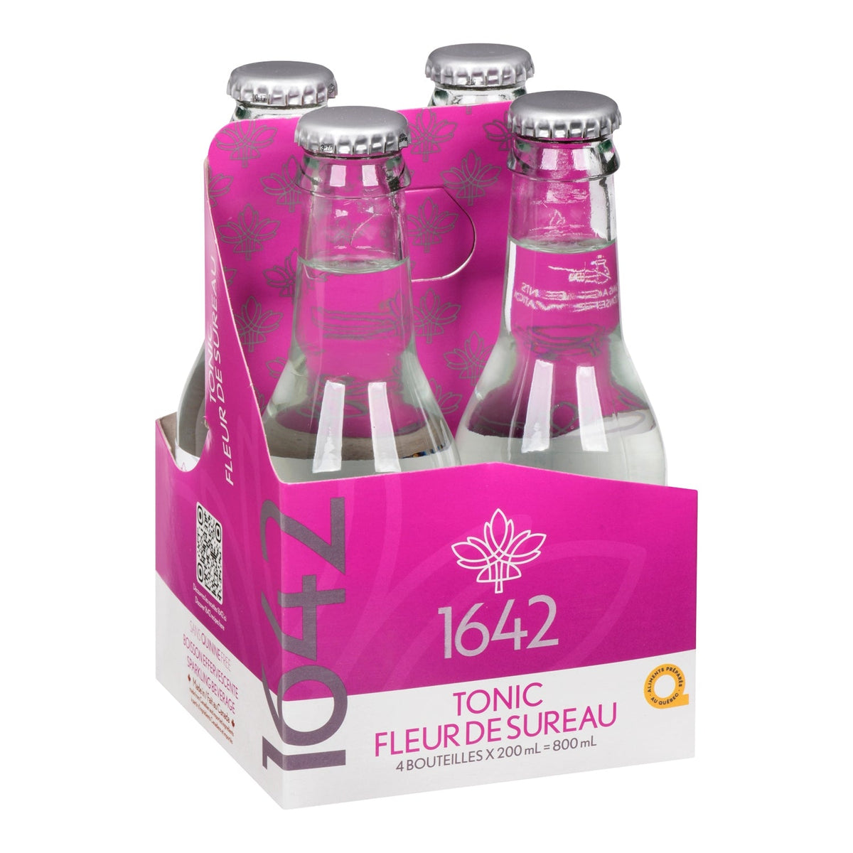 1642 Tonic Fleur de sureau — emballage 4 x 200 ml, étiquette française
