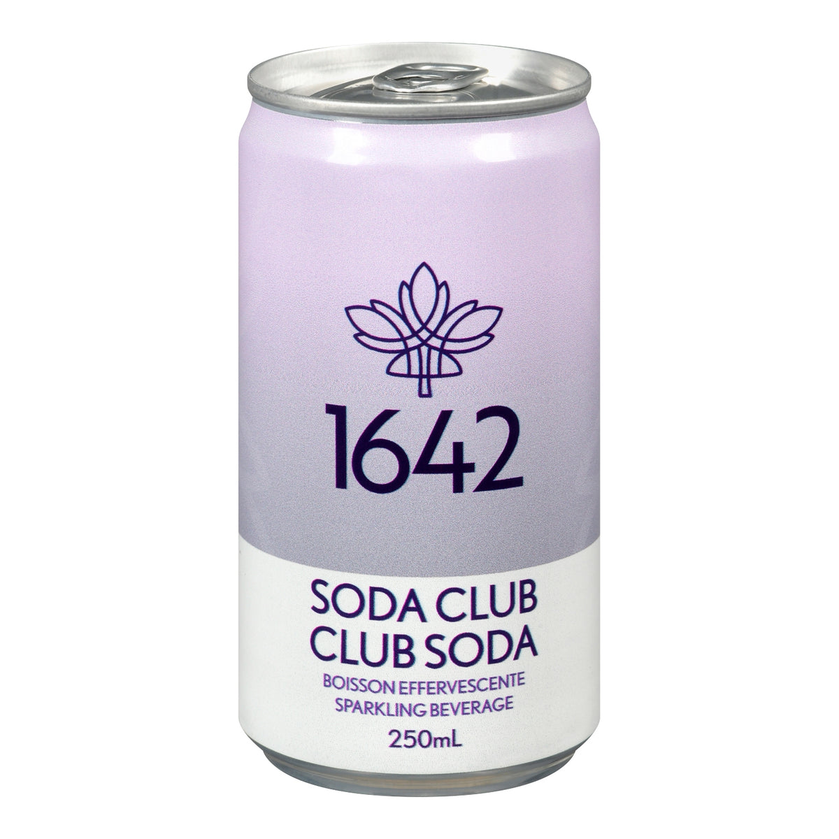 1642 Soda Club — canette 250 ml, face avant