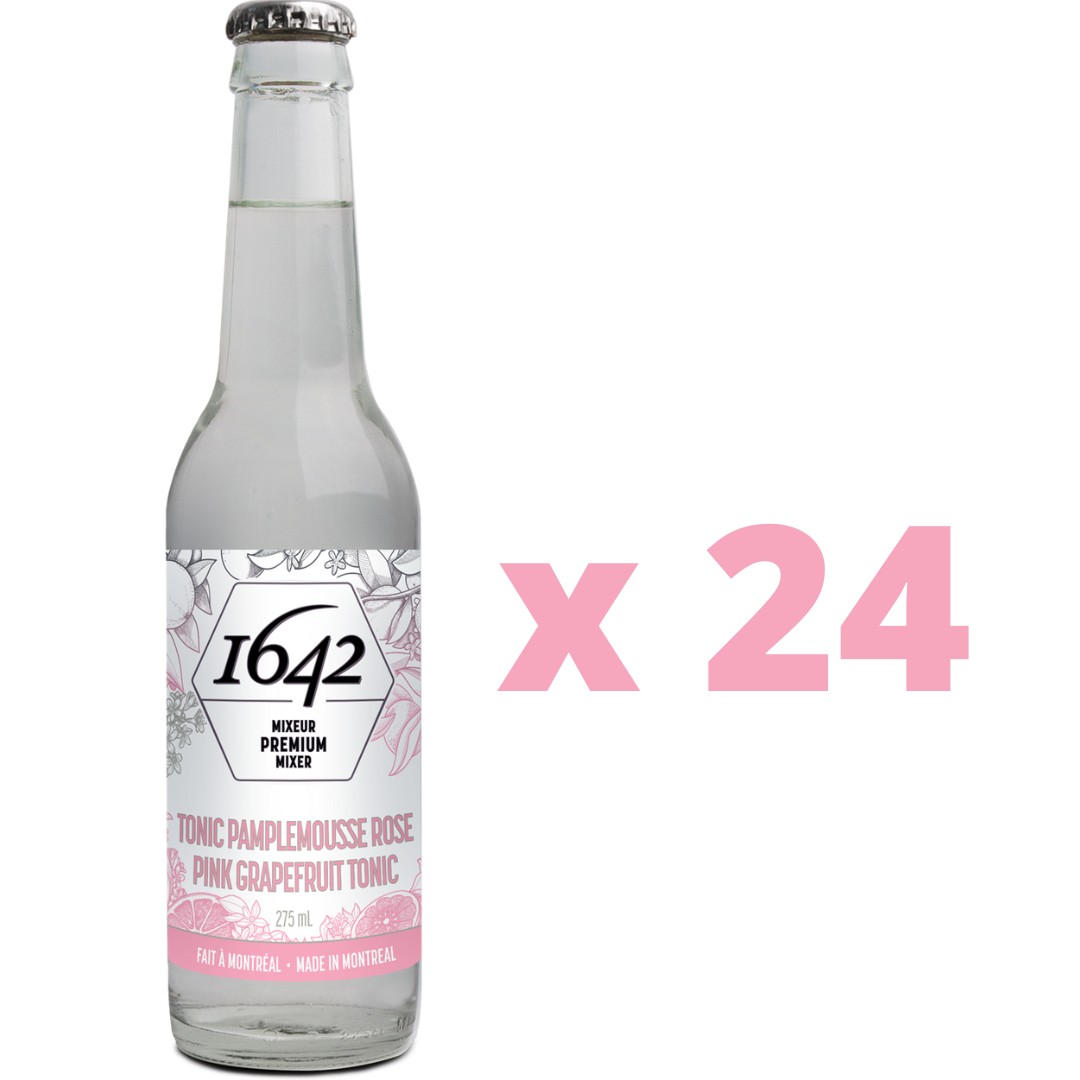 Tonic Pamplemousse Rose - 1642 Tonics et Mixeurs