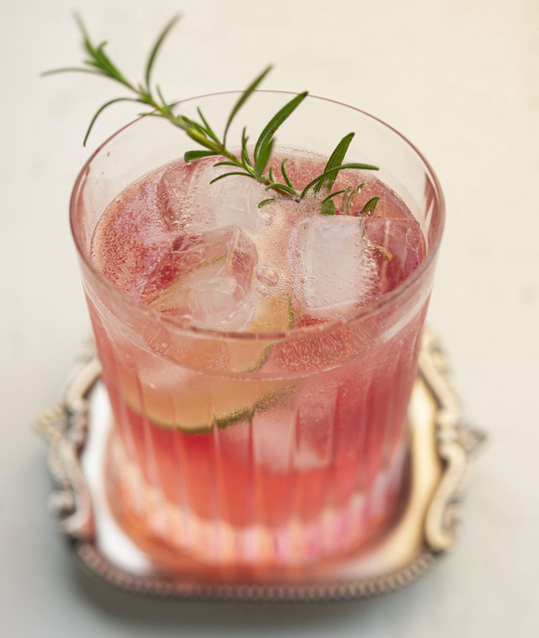 Gin tonic aux canneberges