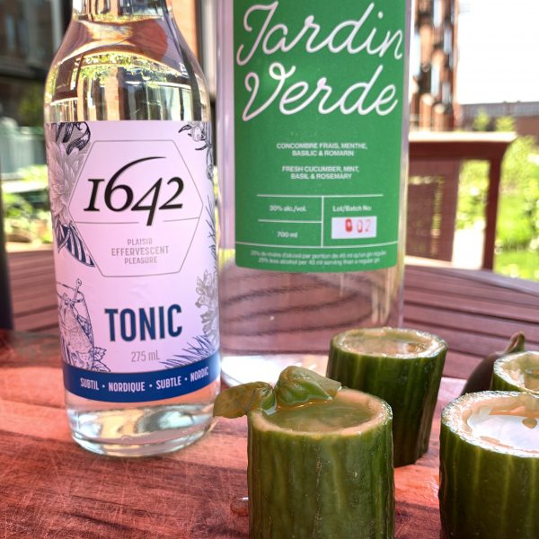 Shooter Gin Tonic & Concombre