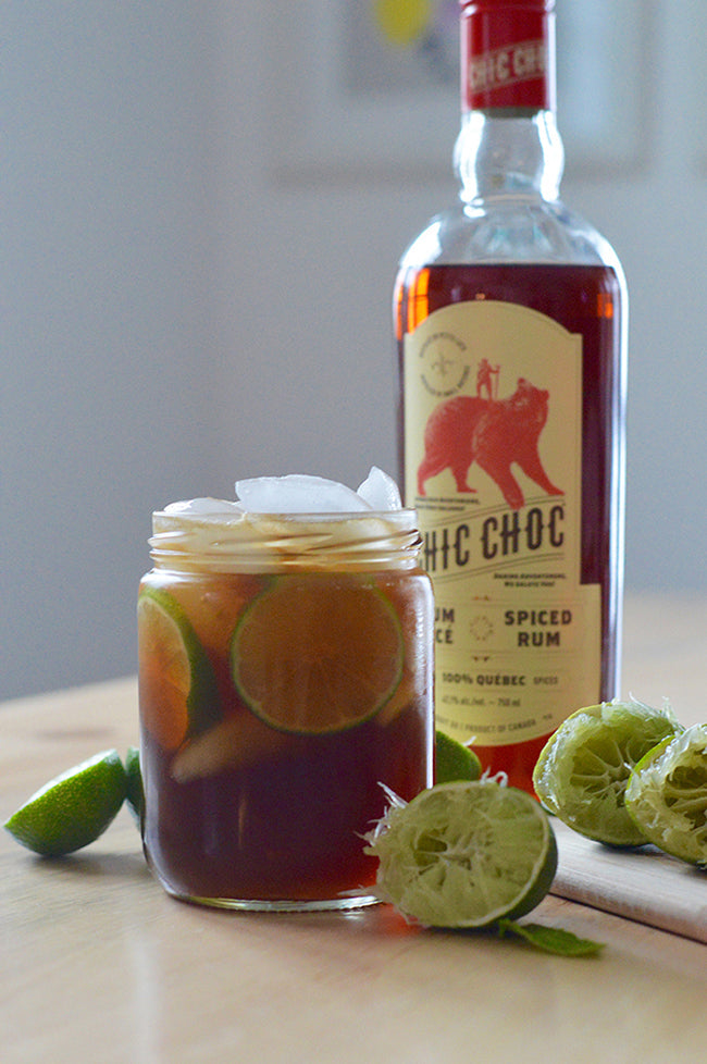Rhum & coke version Québec