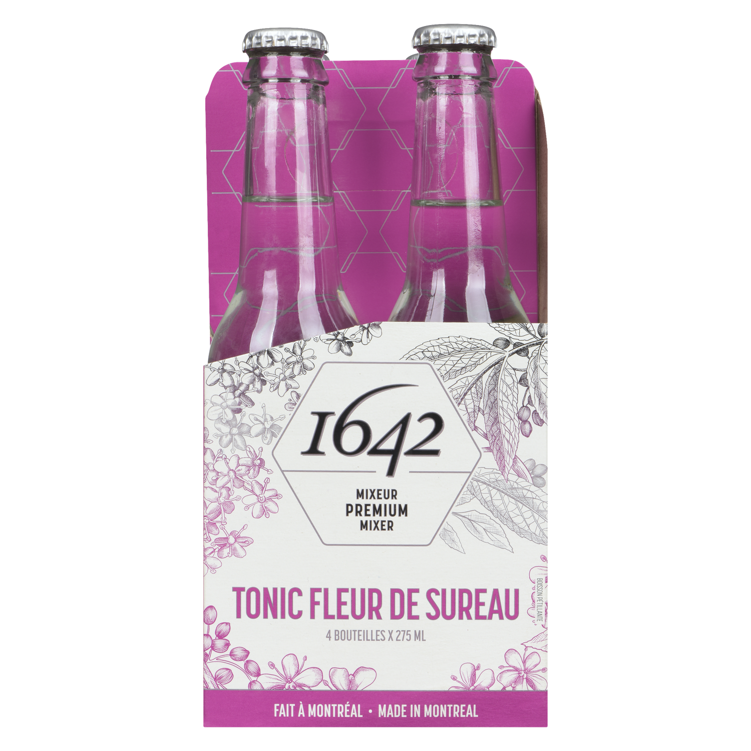 Tonic Fleur de sureau - 1642 Tonics et Mixeurs