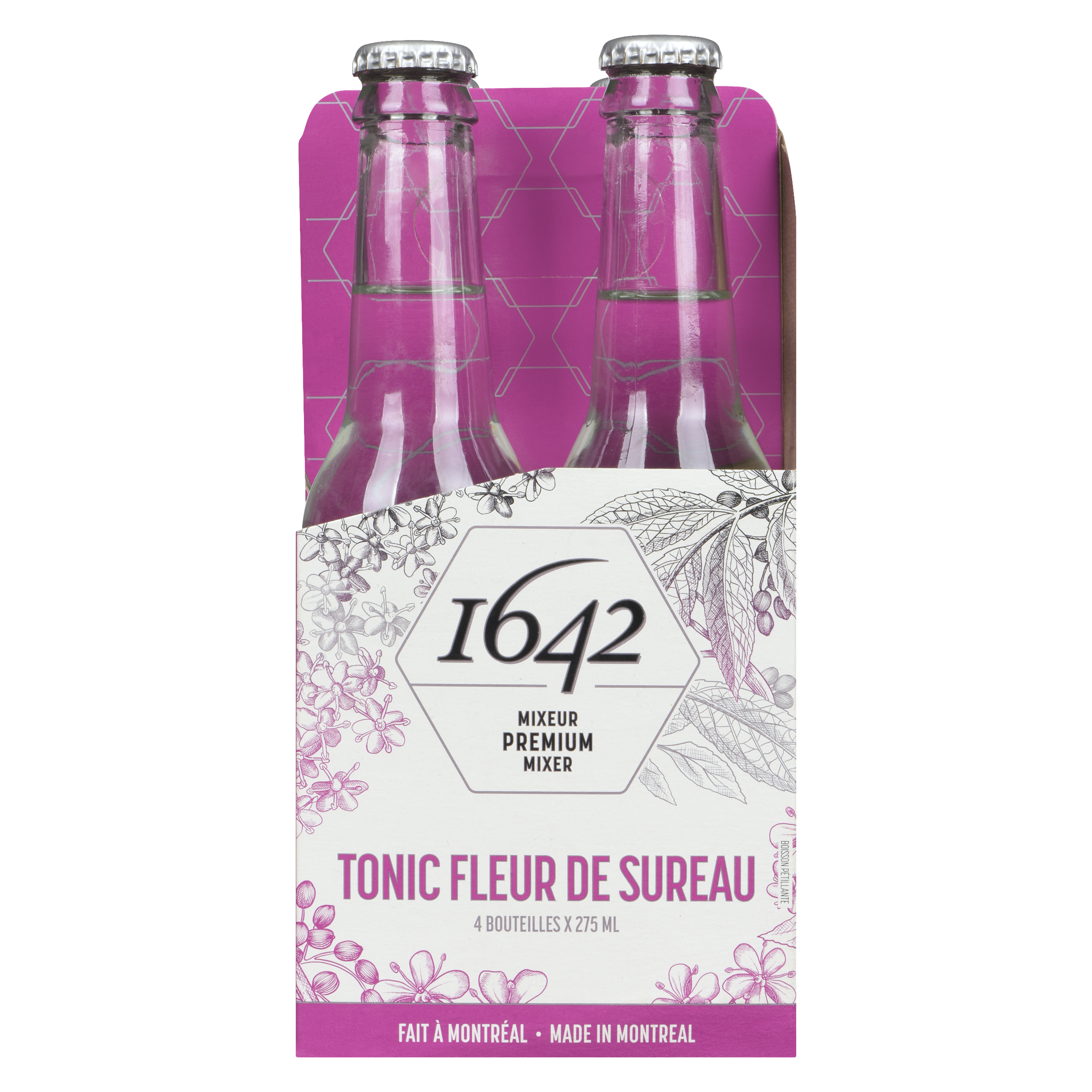 Tonic Fleur de sureau - 1642 Tonics et Mixeurs