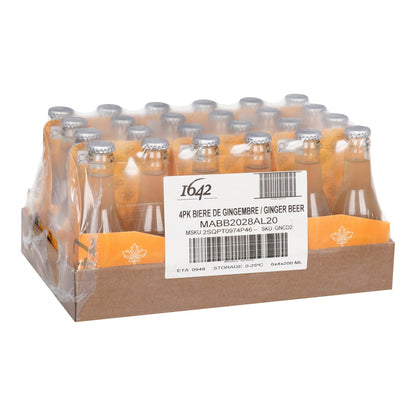1642 Bière de Gingembre — caisse 6 x 4 x 200 ml