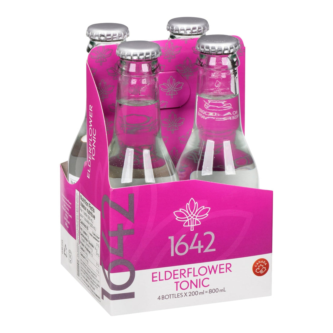 1642 Tonic Fleur de sureau — 4 x 200 ml pack, English label