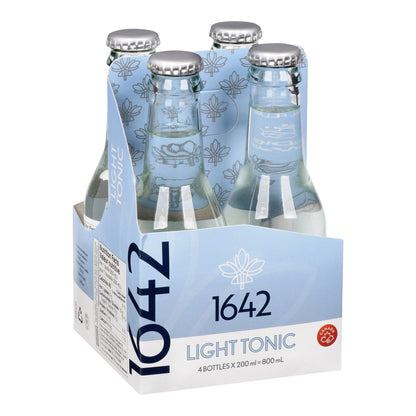 1642 Tonic léger — 4 x 200 ml pack, English label