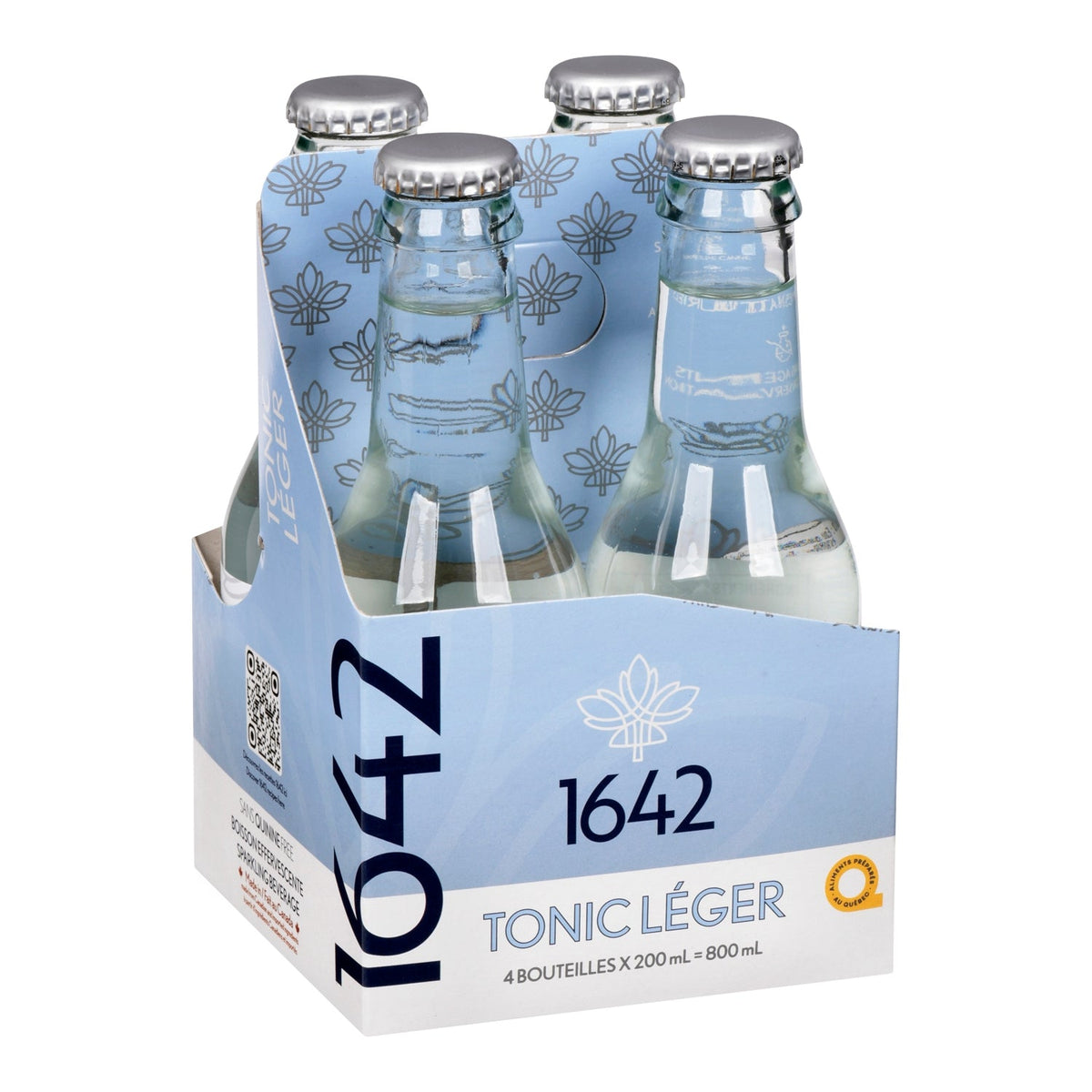 1642 Tonic léger — emballage 4 x 200 ml, étiquette française