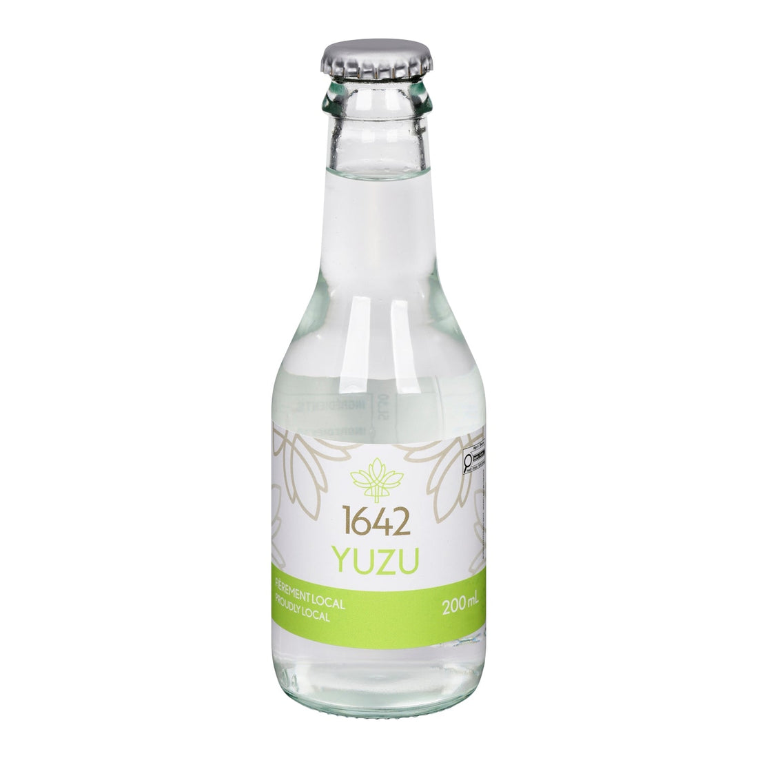 1642 Yuzu — bouteille 200 ml, face avant