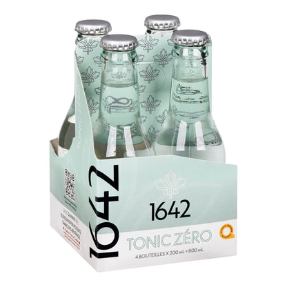 1642 Tonic Zéro — emballage 4 x 200 ml, étiquette française