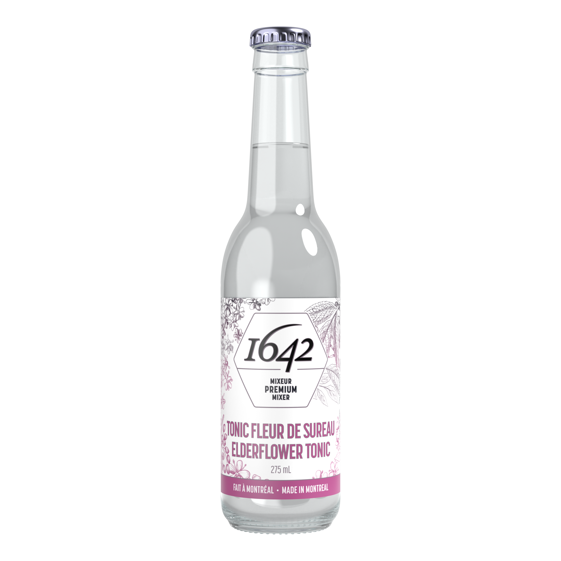 Tonic Fleur de sureau - 1642 Tonics et Mixeurs